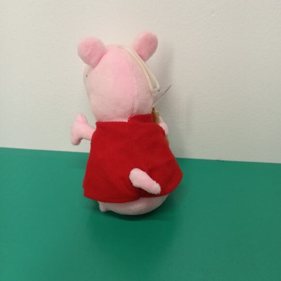 Peppa pig w/Red dress stuffed animal plush Peppa pig soft toy - Picture 3 of 5